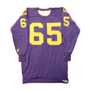 Vintage Game Worn LSU? Athletic Supply Co. Sand Knit wear Football Jersey Size M